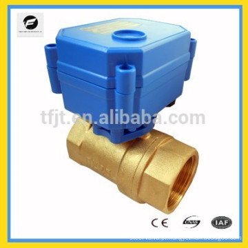 CWX-15n 2-way DC24V G1 &quot;bronze Atuador motorizado Válvula para equipamento de sistema de controle de fluidos